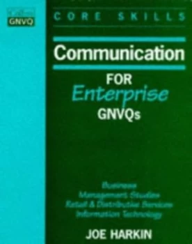 Image of Communication for Enterprise Gnvqs by Joe Harkin Book