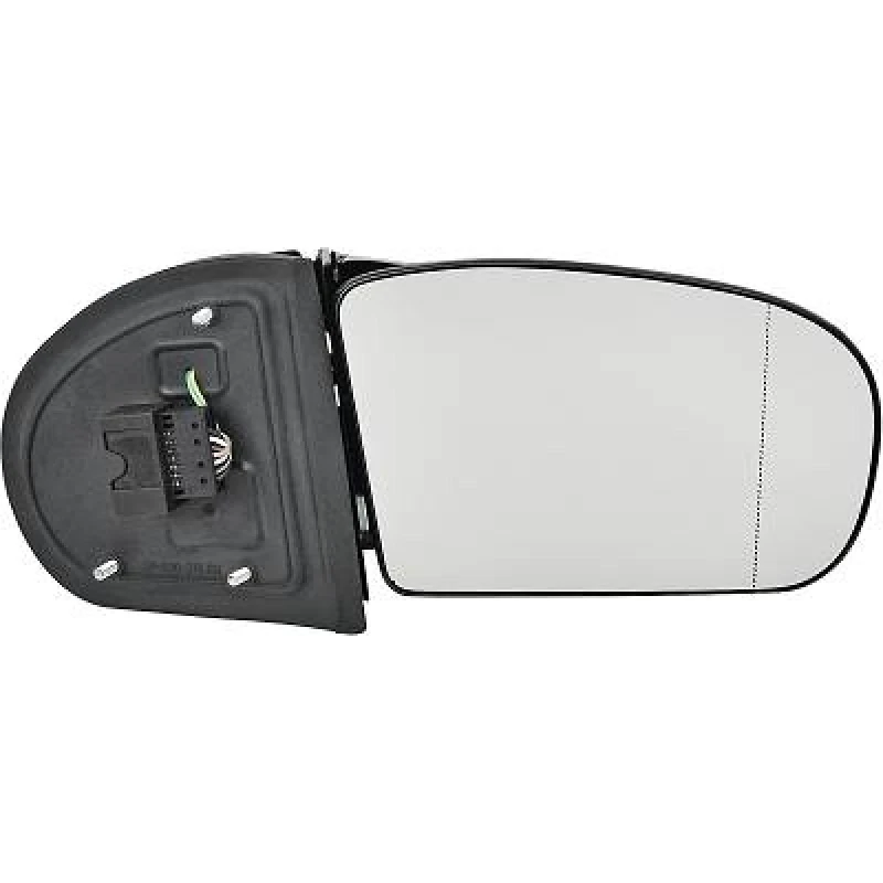 Image of DIEDERICHS 1671626 Wing mirror Right, for electric mirror adjustment, without cable Outside Mirror (50)