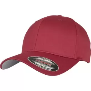 Image of Flexfit Childrens/Kids Wooly Combed Cap (One Size) (Rose Brown)