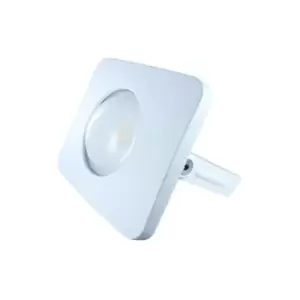 Image of Netlighting LED Floodlight 20W 4000K 1800lm Matt White IP65