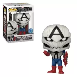 Image of PIAB EXC Marvel Comics Poison Captain America Funko Pop! Vinyl