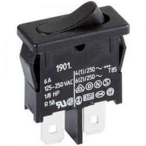 image of Toggle switch 250 V AC 6 A 1 x OffOn Marquardt 19