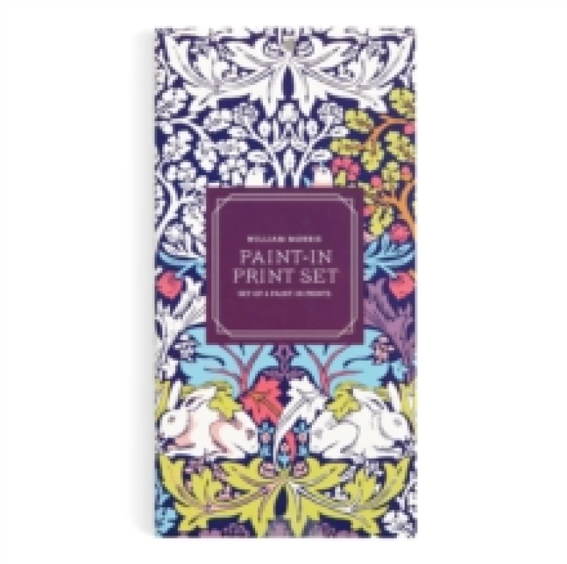 Image of William Morris Paint-In Print Set. Paperback. By Galison Books