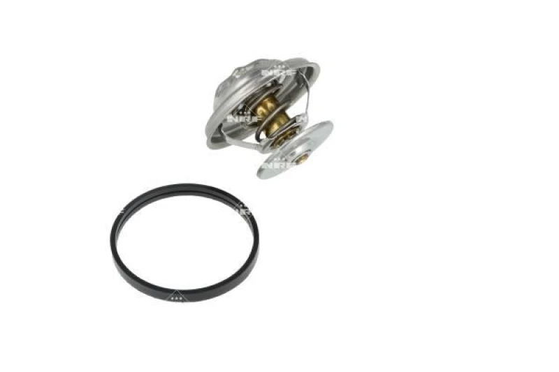 Image of NRF 725217 Engine thermostat EASY FIT Opening Temperature: 87°C, with gaskets/seals, without housing Thermostat,coolant (316)