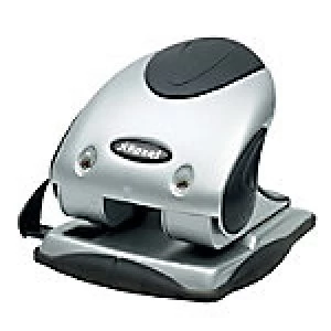 Image of Rexel 2 Hole Punch P240 40 Sheets - Silver / Black
