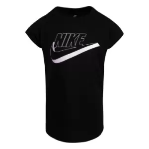 image of Nike Pearlescent T Shirt Infant Girls - Black