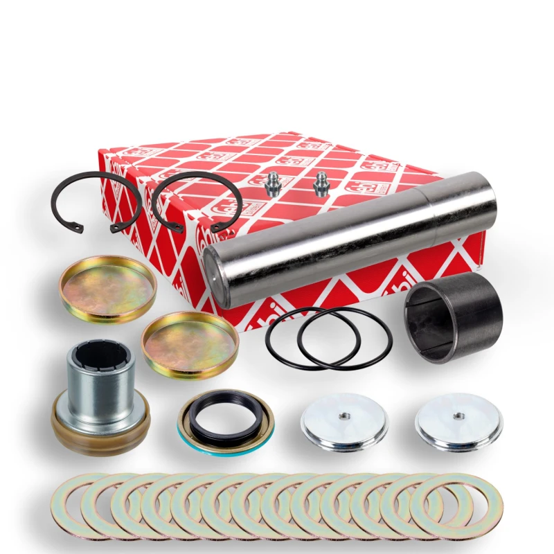 Image of FEBI BILSTEIN 172053 Repair Kit, stub axle pin Front Axle Right Repair Kit,stub axle pin (652)