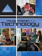 Image of spotlight on young children and technology