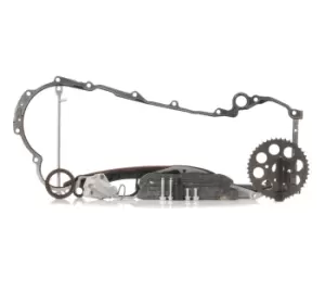 Image of RIDEX Timing Chain Kit with seal 1389T0002 OPEL,FORD,FIAT,Corsa D Schragheck (S07),Corsa C Schragheck (X01),Meriva A (X03)