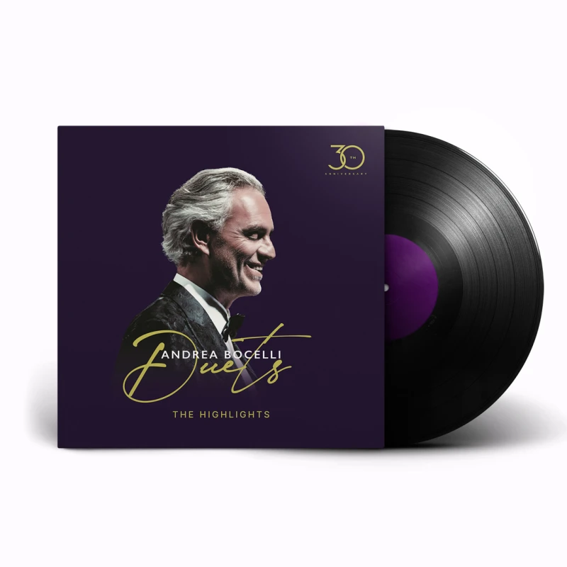 Image of Andrea Bocelli: Duets - 30th Anniversary Vinyl