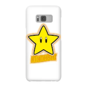 image of Nintendo Super Mario Invincible Phone Case - Samsung S8 - Snap Case - Gloss