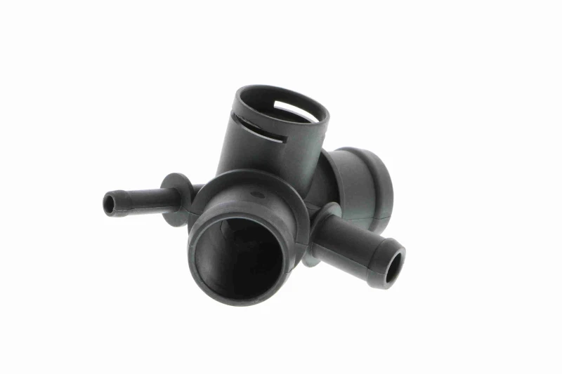 Image of VAICO V10-0299 Coolant Flange without gasket/seal, Original VAICO Quality Coolant Flange (3219)