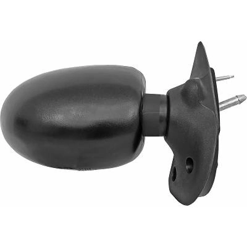Image of DIEDERICHS 4480024 Wing mirror Right, black, Complete Mirror, Grained Outside Mirror (50)
