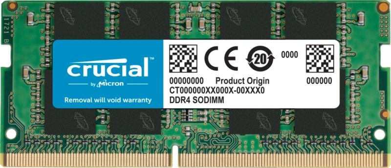 Image of Crucial CT16G4SFRA32AT memory module 16GB 1 x 16GB DDR4