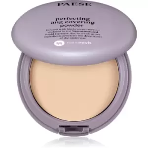 image of Paese Nanorevit Mattifying Powder for Sensitive Skin Shade 04 Warm Beige 9 g