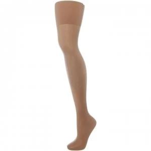 image of Charnos Exclusive hourglass shaping 15 denier tights - Tan