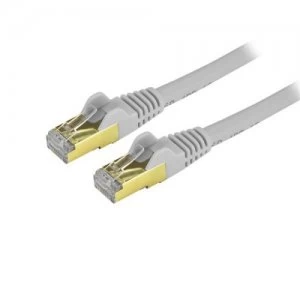 Image of 3ft Shielded Cat6a STP Grey Patch Cable