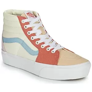 image of Vans SK8-HI PLATFORM 2.1 womens Shoes (High-top Trainers) in White,4.5,5,6,6.5,7.5,3,7,5.5,4