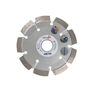 image of Marcrist MR750 Mortar Raking Diamond Blade 115 x 22.2 x 6mm