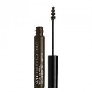 image of NYX Professional Makeup Tinted Brow Mascara Black