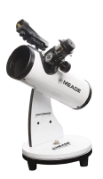 image of Meade Lightbridge Mini 82 Tabletop Telescope White