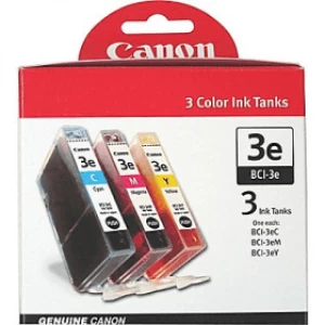 Image of Canon BCI3e Tri Colour Ink Cartridge