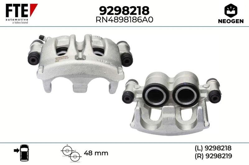 Image of Brake caliper FTE 9298218
