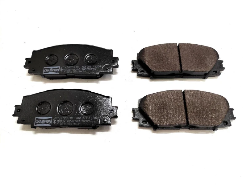 Image of Brake pad set CHAMPION 572631CH