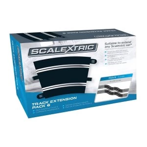 Image of Radius 3 Curve 22.5° (Set Of 8) Scalextric Track Extension Pack 6