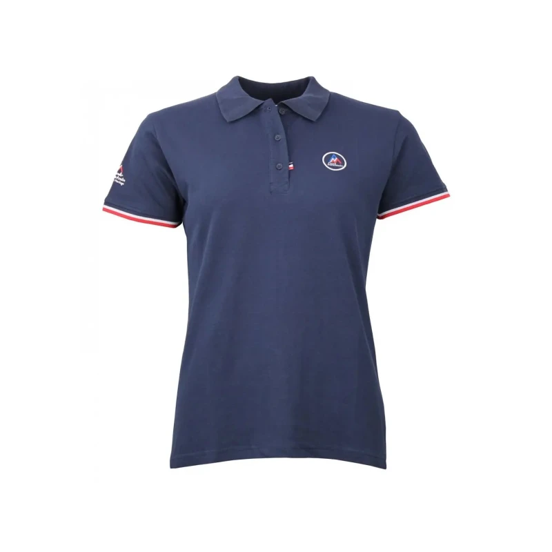 Image of Womens polo shirt Peak Mountain Abeca Bleu Female L