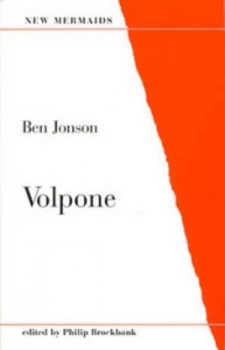 Image of Volpone by Ben Jonson and Philip Brockbank Book