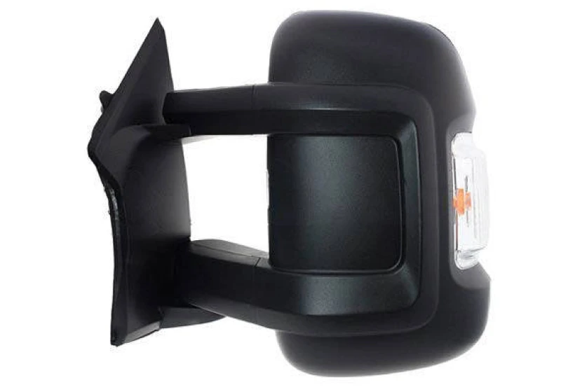 Image of ALKAR 9211922 Wing mirror Left, Manual, Convex, black, yellow Outside Mirror (50)