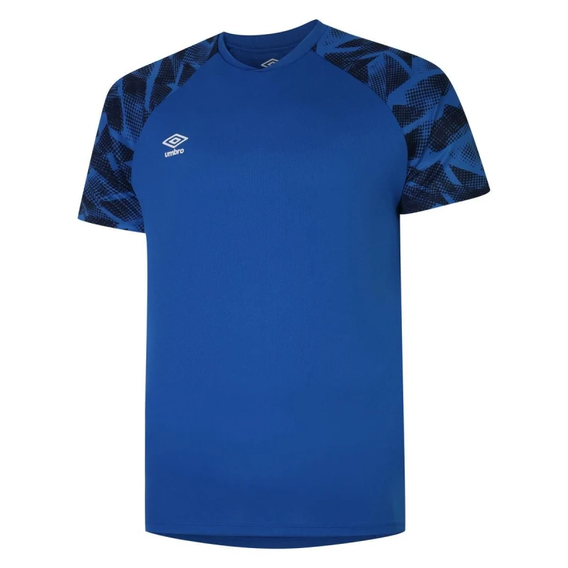 Image of Umbro Umbro Men Atlas Jersey in Blue Size: Small Blue S Male 5063425547197
