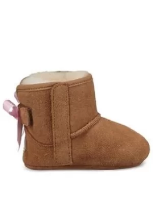 Image of UGG Jesse Bow Ii Pre Walker, Chestnut, Size 4-5