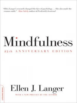 Image of Mindfulness by Ellen J. Langer Paperback