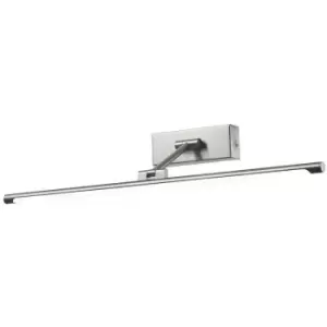Image of Italux Lighting - Italux Garrix - Modern LED Picture Lamp Satin Nickel, Warm White 3000K 700lm