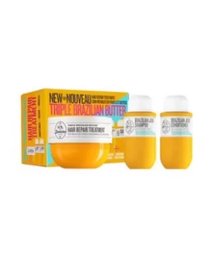 Image of Sol de Janeiro Triple Brazilian Butter Hair Repair Mask Set