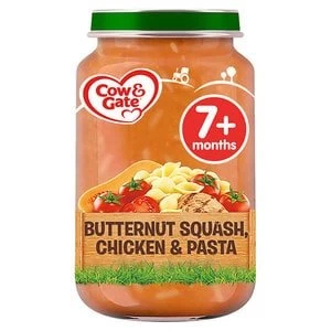 image of Cow & Gate Butternut Squash & Chicken Pasta Jar 7m+ 125g