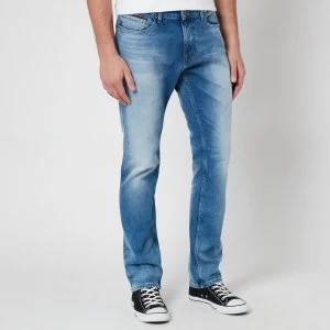 Image of Tommy Jeans Mens Scanton Slim Jeans - Wilson Light Blue Stretch - W30/L30