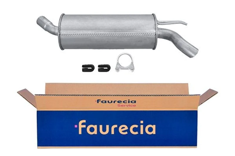 Image of Rear silencer HELLA 8LD 366 034-441