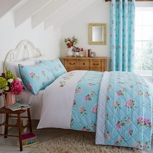Image of Catherine Lansfield Embroidered Floral Bed Set - King