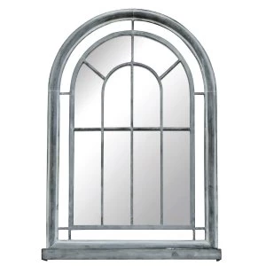 Image of Charles Bentley Grey Arched Mirror