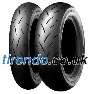 Image of Dunlop TT 93 GP 100/90-10 TL 56J Rear wheel, Front wheel