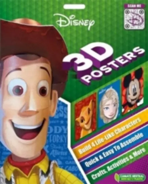 Image of Disney: 3D Posters Paperback / softback