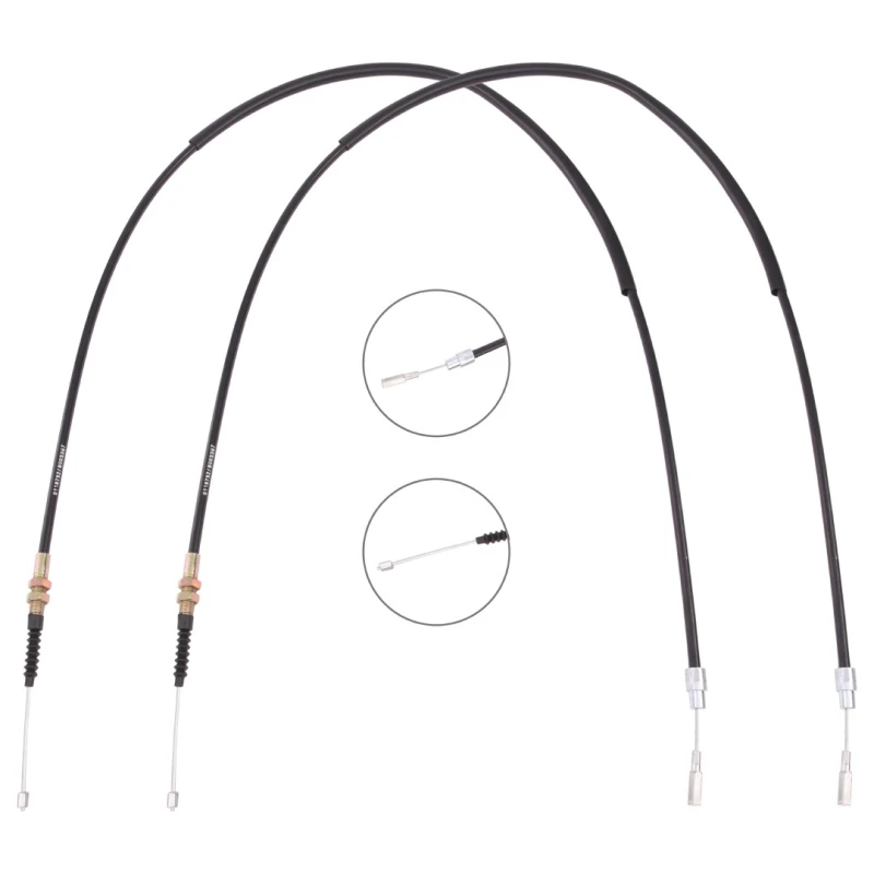 Image of RIDEX 124C1131 Brake Cable Rear, 1635/1430+1635/1430mm Cable,parking brake (124)