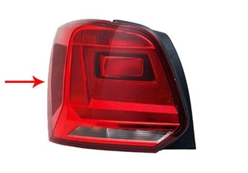 Image of VAN WEZEL Rear light VAN WEZEL 5814935