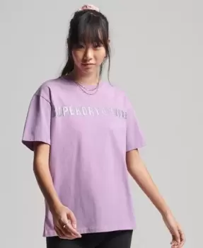 Image of Superdry Core Logo Linear Loose T-Shirt