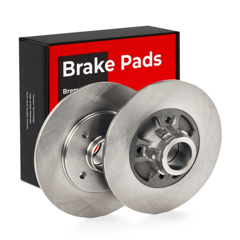 Image of STARK SKBD-0022164 Brake disc Rear Axle, solid, Cast Iron, Uncoated, Untreated, without bolts/screws Cast Iron Brake Disc (82)