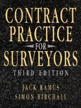 Image of Contract Practice for Surveyors by J. W Ramus and Simon Birchall Paperback