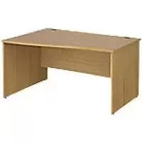 Image of Dams International Wave Desk MP14WLO 1,400 x 725 x 800 - 990 mm